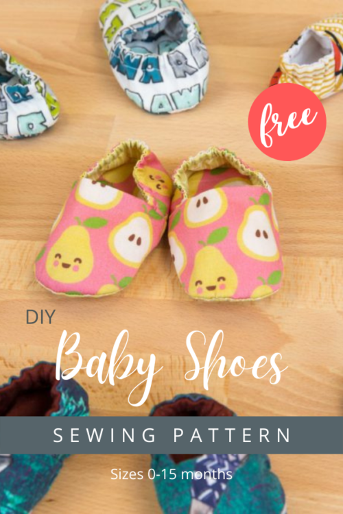 DIY Baby Shoes FREE sewing pattern (Sizes 0-15 months) - Sew Modern Kids