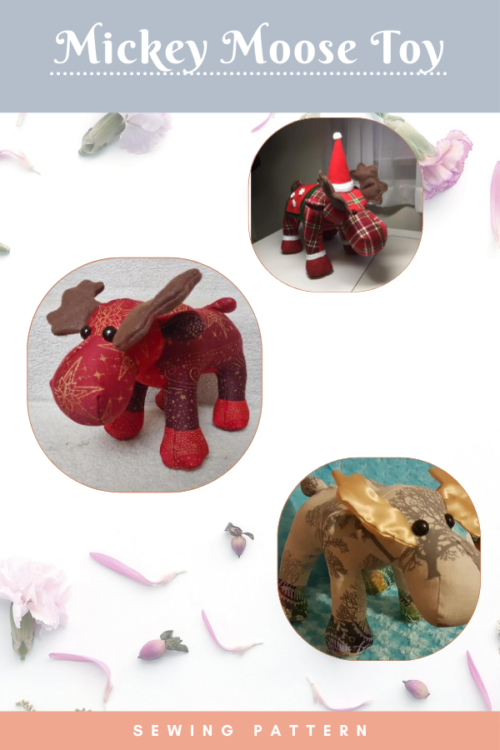 Sewing Pattern Mickey Mickey Moose Toy sewing pattern - Sew Modern Kids