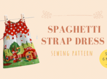 Spaghetti Strap Dress FREE sewing pattern (6mths-2T)