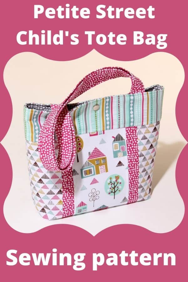 Kids tote best sale bag pattern