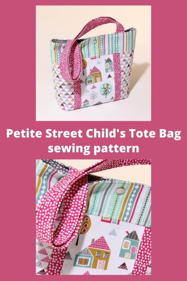 Petite Street Childs Tote Bag sewing pattern