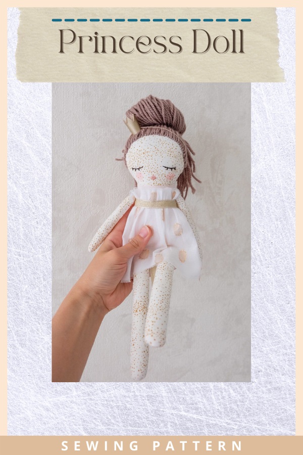 Princess Doll sewing pattern