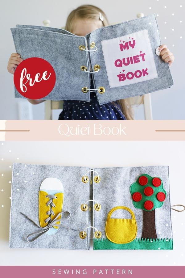 Free Quiet Book Patterns ⋆ Hello Sewing