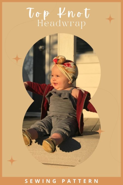 Top Knot Headwrap sewing pattern Sew Modern Kids