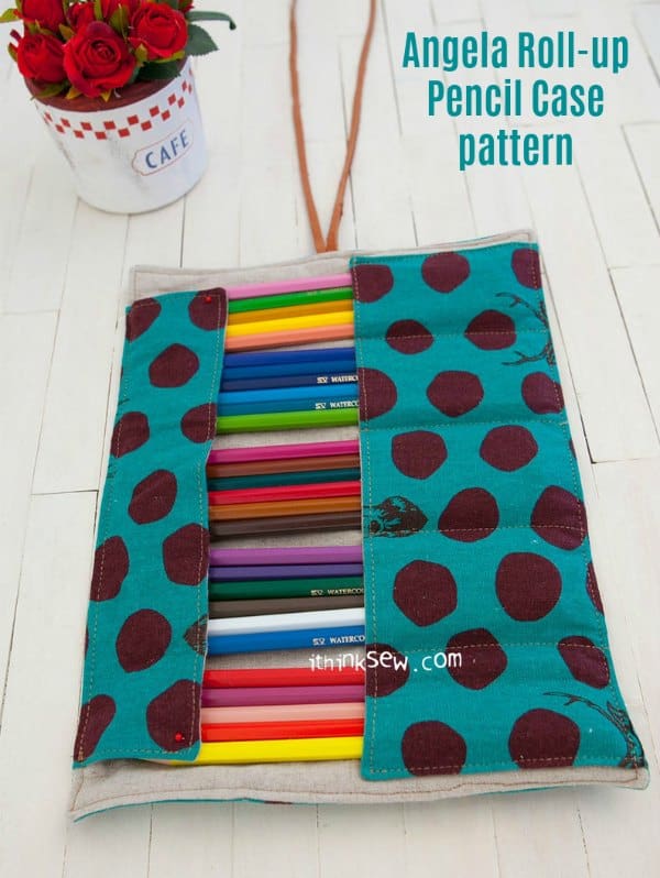 DIY Roll up Pencil case