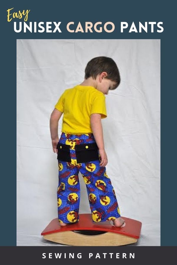 Easy Unisex Cargo Pants sewing pattern