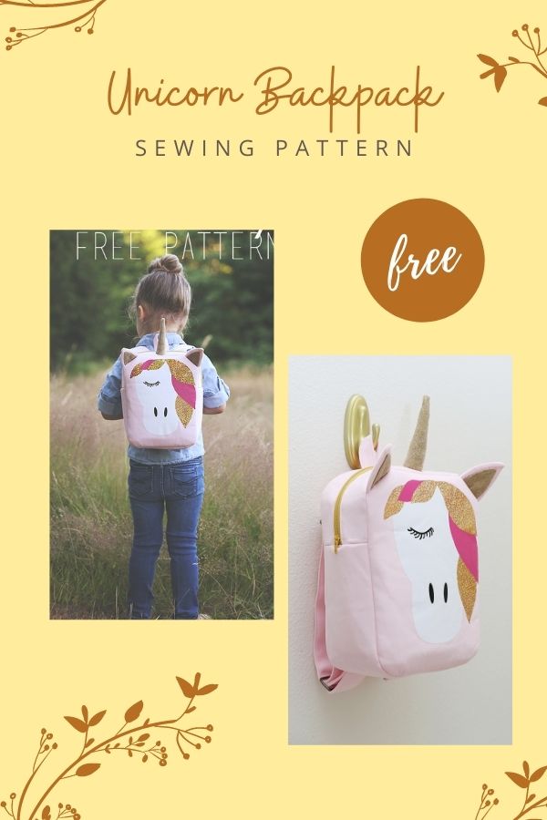 Cute Small Backpack FREE sewing video tutorial + pattern - Sew Modern Bags