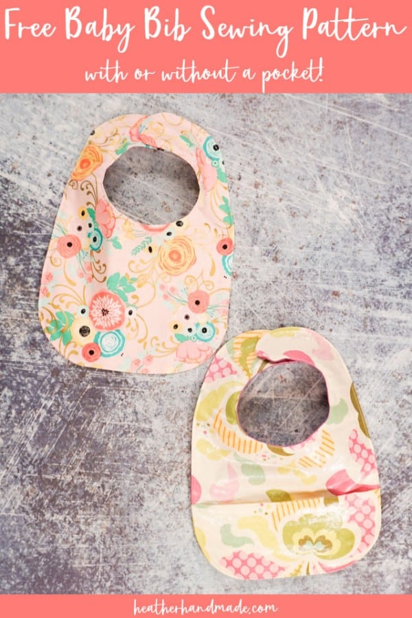 Baby Bib FREE sewing pattern