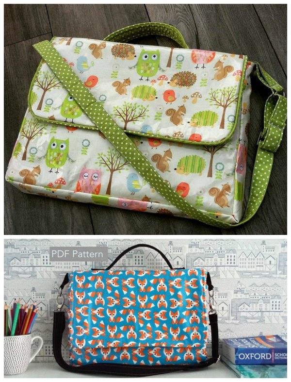 Carina Satchel Bag sewing pattern