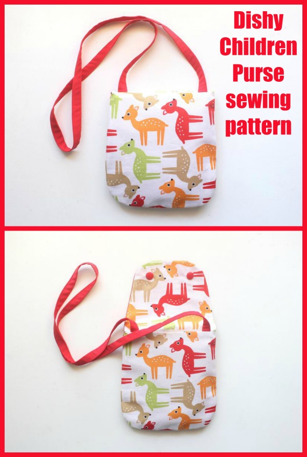 Dishy Children Purse sewing pattern