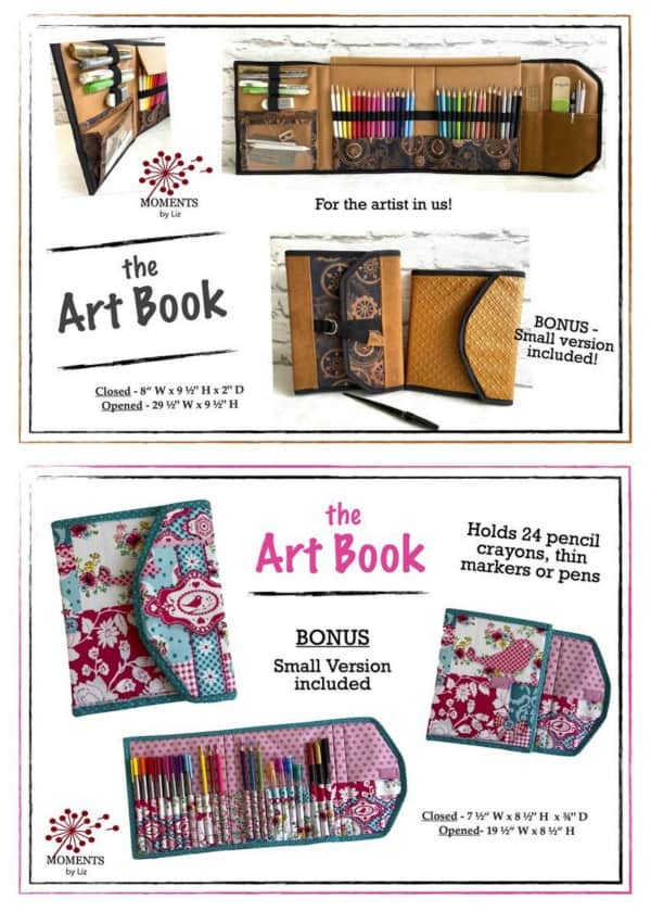 Art Book Sewing Pattern