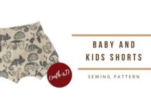 Baby and Kids Shorts sewing pattern (1mth-6T)