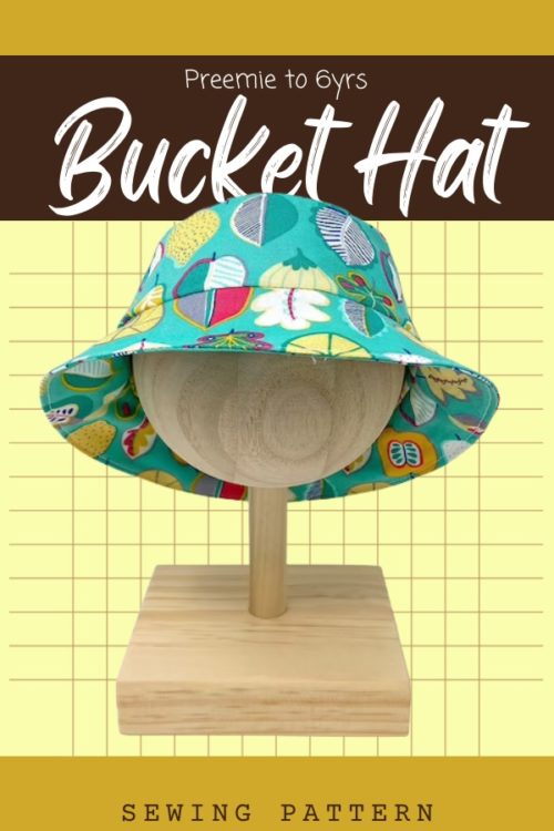 Bucket Hat sewing pattern (Preemie to 6yrs) - Sew Modern Kids