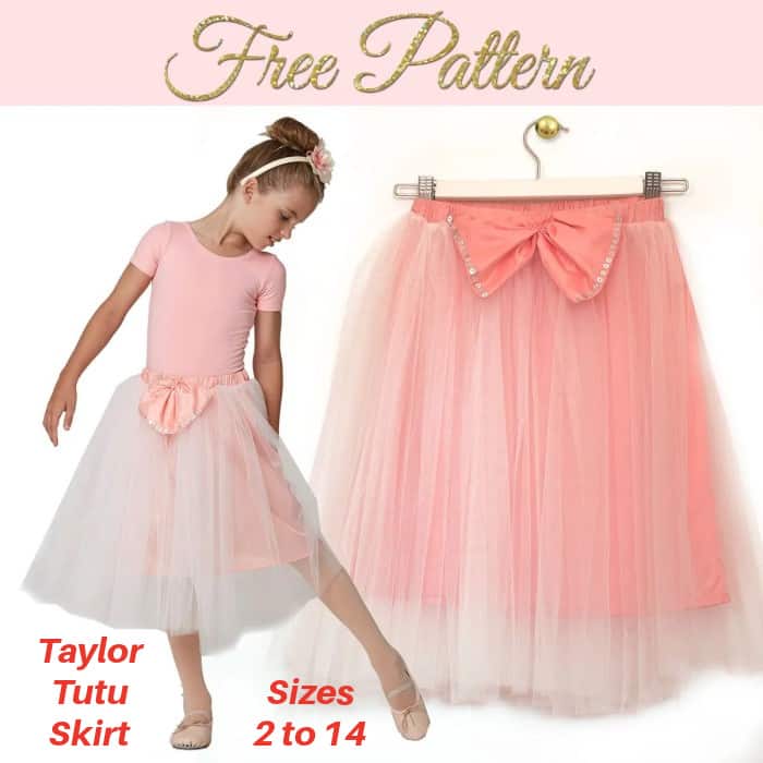 Taylor Tutu Skirt FREE sewing pattern