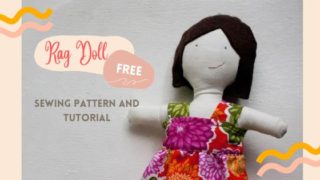 Rag Doll FREE sewing pattern and tutorial