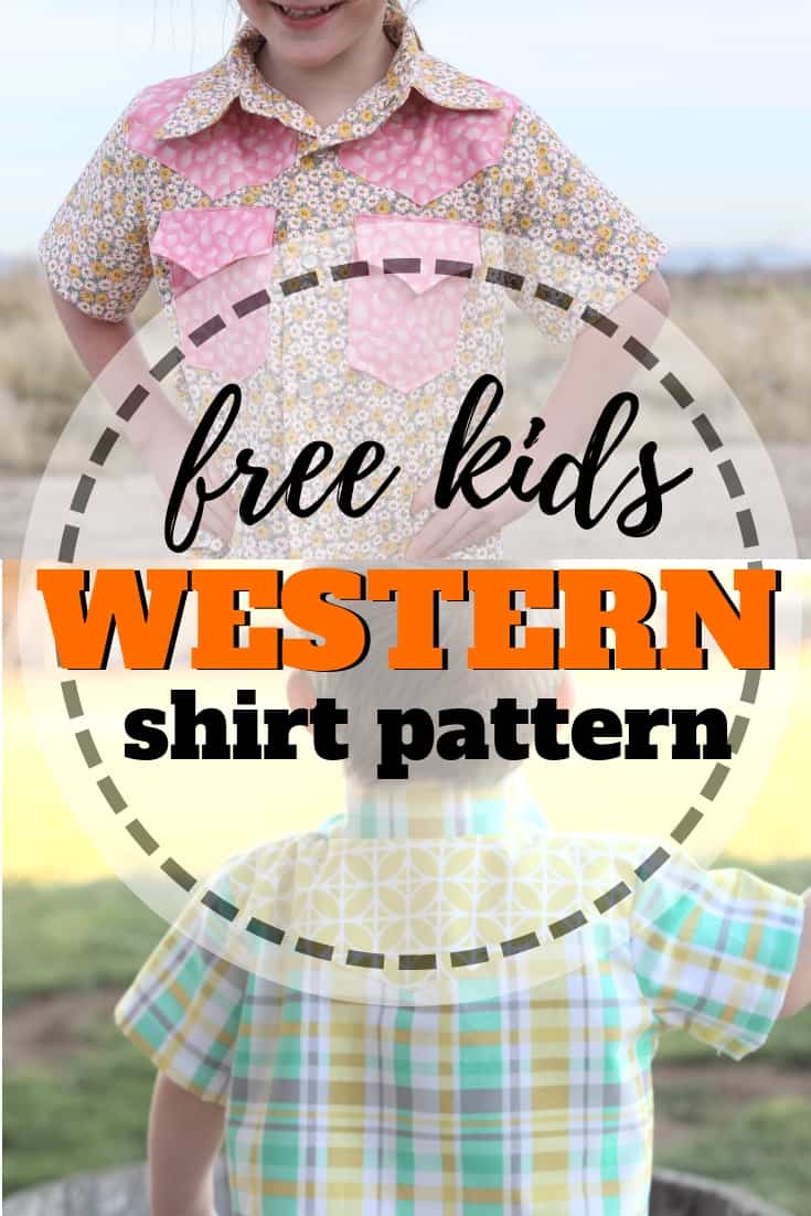 Owyhee Westen Shirt FREE sewing pattern (18mths-6yrs)