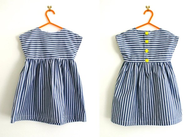Simple Tunic or Dress FREE sewing pattern (18mths to 3yrs)
