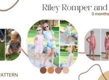 Riley Romper and Dress sewing pattern (3mths to 12yrs)