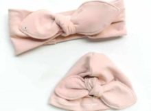 Knotted Bow Baby Turban FREE sewing pattern (preemie to 12-24mths)