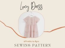 Lucy Dress sewing pattern (6/9mths to 8yrs)