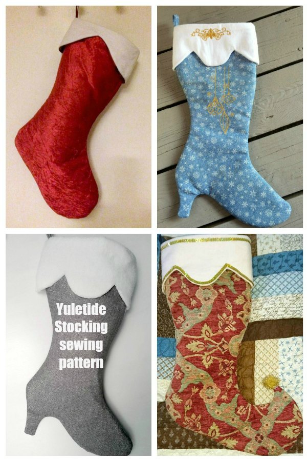 Yuletide Stocking sewing pattern