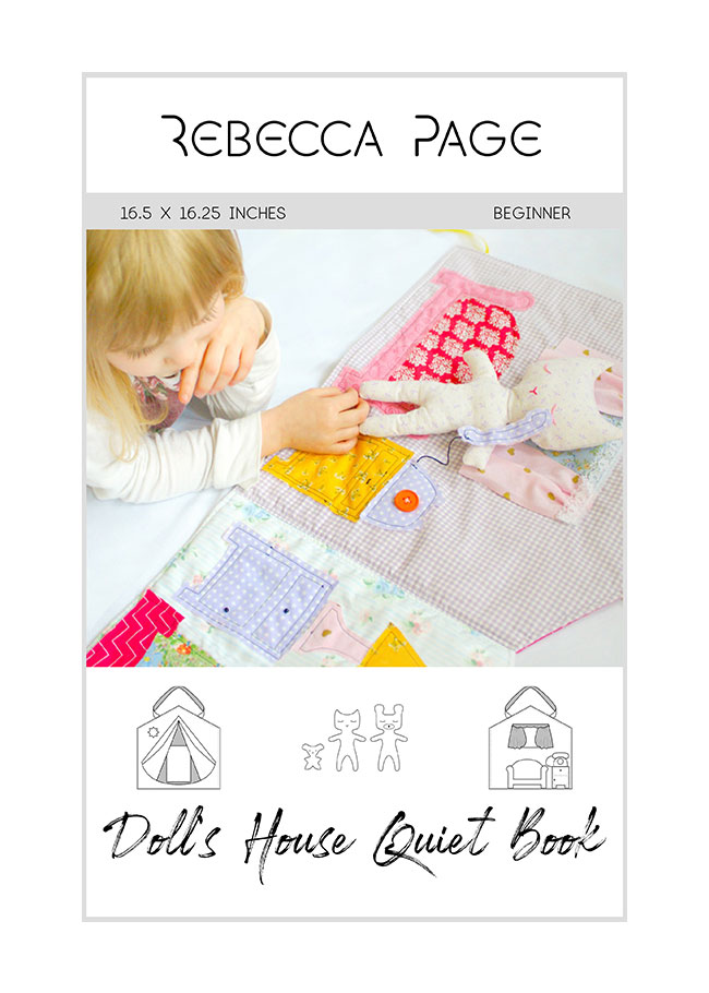 Doll's House Quiet Book pattern and tutorial