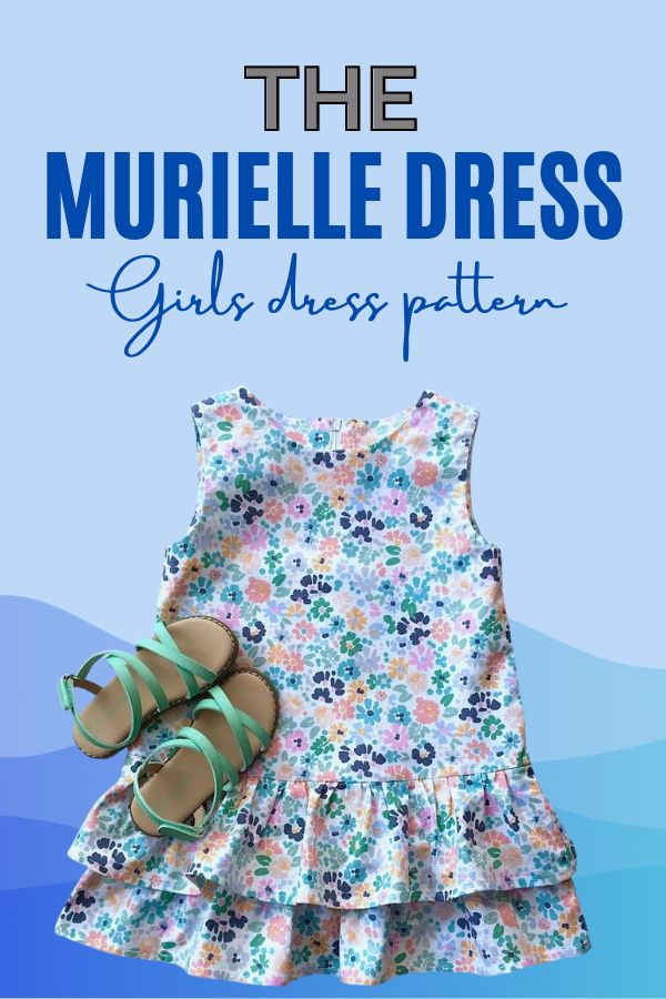 The Murielle Dress sewing pattern (Sizes 3-8)