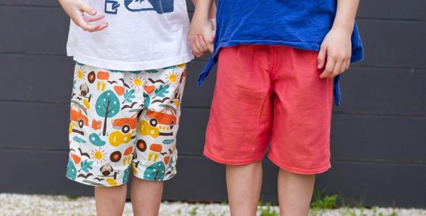2 in 1 Shorts FREE sewing pattern (Sizes 0-5)