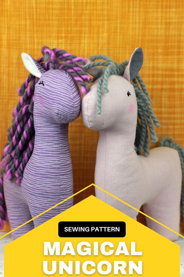 Magical Unicorn sewing pattern