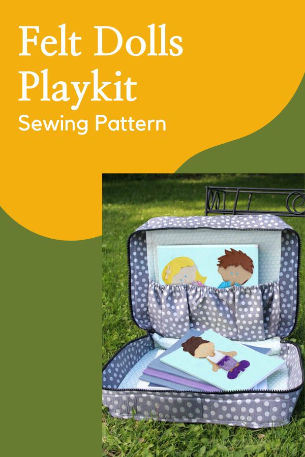 Felt Dolls Playkit sewing pattern