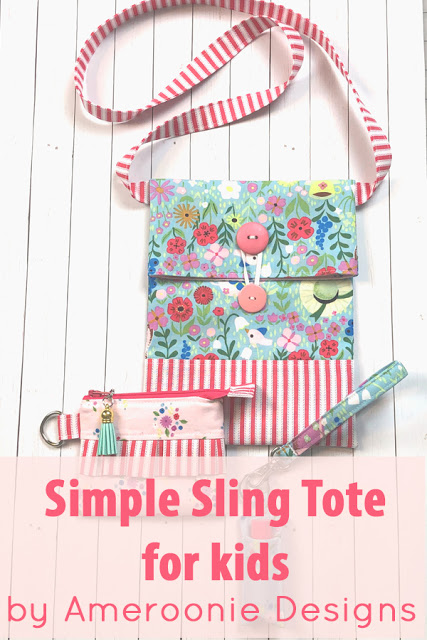 How to sew a simple zipper pouch with free tutorial - Ameroonie