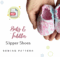 Baby and Toddler Slipper Shoes sewing pattern (0-3mths to 4T)