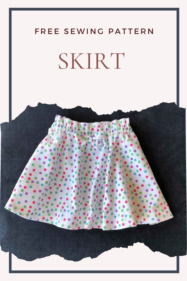 UnicornLove Skirt FREE sewing pattern (Newborn to 10yrs) Sew Modern Kids