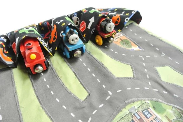 Toy Car Play Mat Sewing Pattern Instant Download PDF Sewing