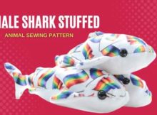 Whale Shark Stuffed Animal sewing pattern (with video)