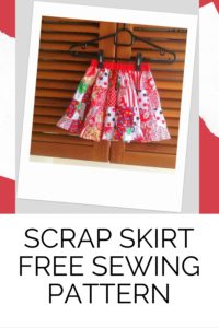 Scrap Skirt FREE sewing pattern (2-3 years) - Sew Modern Kids