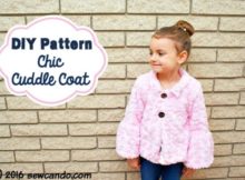 Chic Cuddle Coat FREE sewing pattern