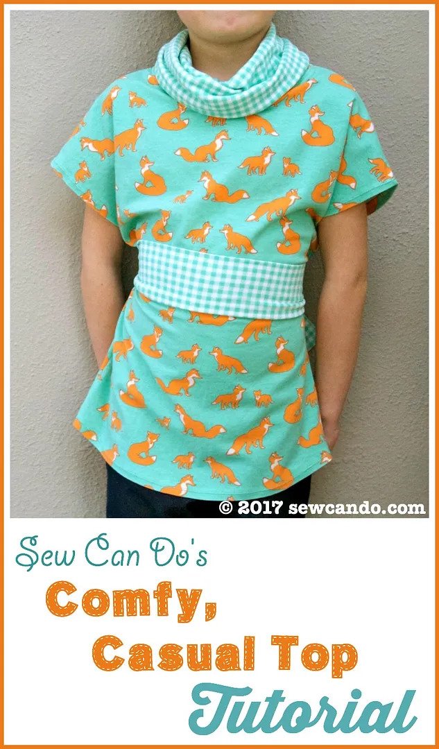 Comfy Casual Top FREE sewing pattern