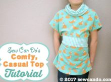 Comfy Casual Top FREE sewing pattern