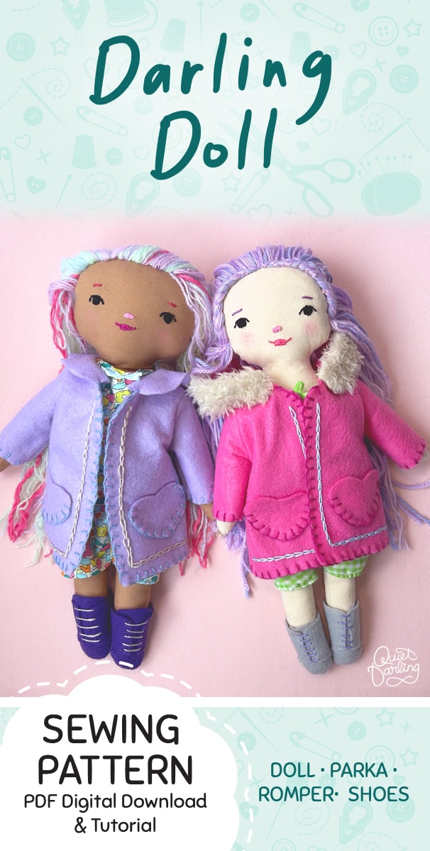 Darling Doll sewing pattern