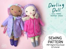 Darling Doll sewing pattern