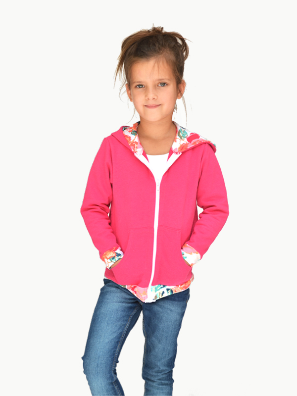 Hatteras Hoodie sewing pattern (2yrs to 14/16yrs)