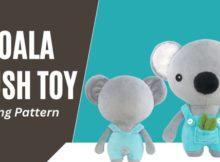 Koala Plush Toy sewing pattern