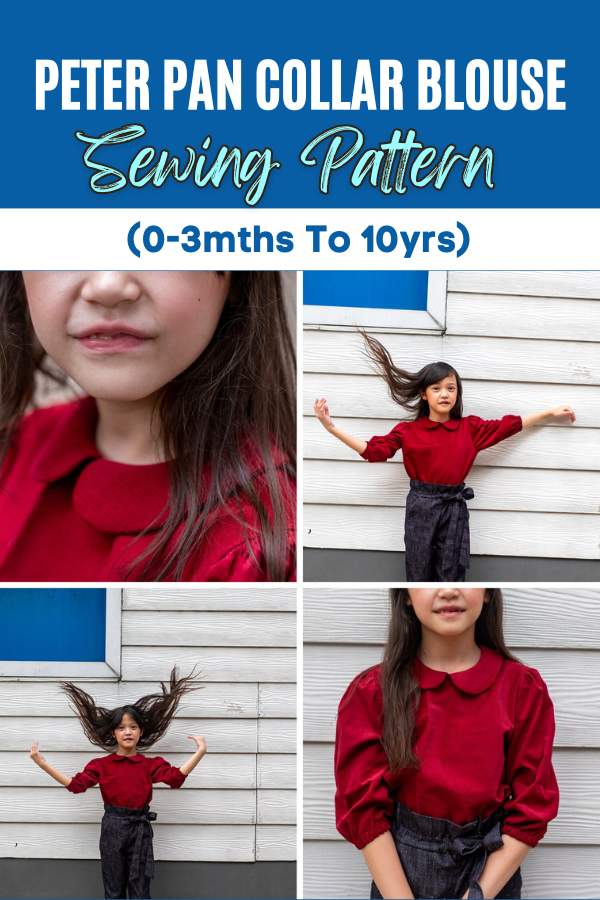 Paulie peter pan collar blouse – free pdf sewing pattern – Tiana's Closet