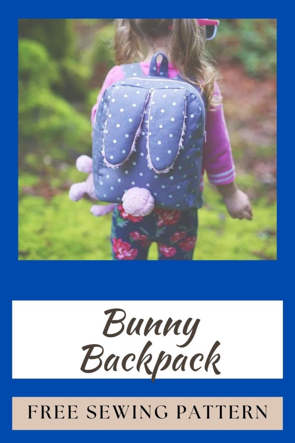 Bunny Backpack FREE sewing pattern