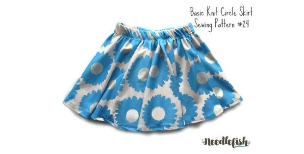 Circle Skirt sewing pattern (6-12mths to 6yrs)