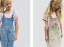 Dungarees and Pinafore Dress sewing pattern (Ages 3 to 10)