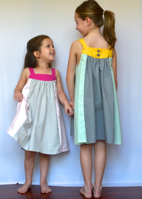 Narita Dress sewing pattern (12mths to 8yrs)