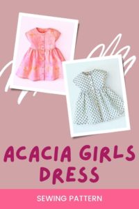 Acacia Girls Dress sewing pattern - Sew Modern Kids