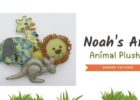 Noah's Ark Animal Plushies sewing pattern